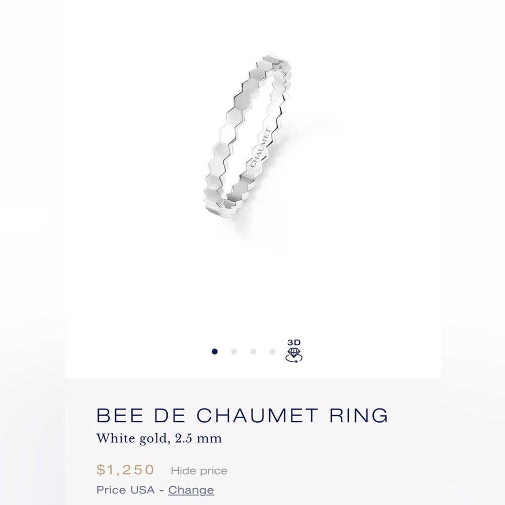 Chaumet Bee My Love White Gold Ring (47)